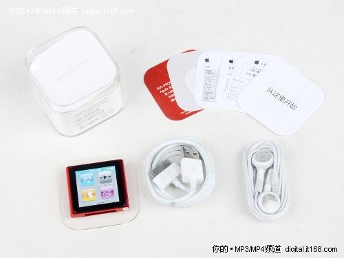 苹果iPod nano6附件及外观