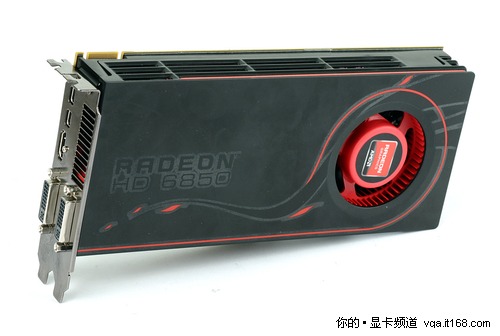 AMD Radeon HD 6850公版外观大图赏