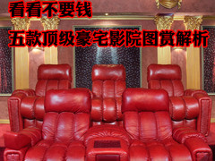 看看不要钱 五款顶级豪宅影院图赏解析