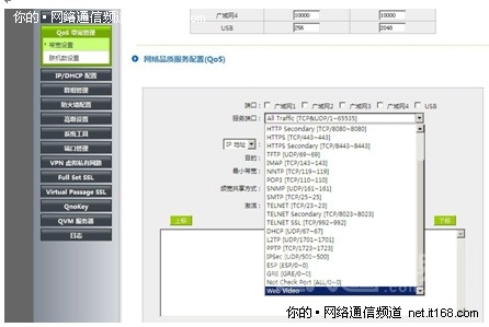 侠诺路由器独创网页/视频QoS新功能