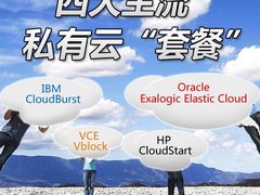 业界四大主流私有云“套餐”横向点评