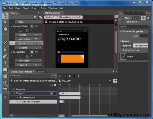 深入学习WP7 Visual State Manager