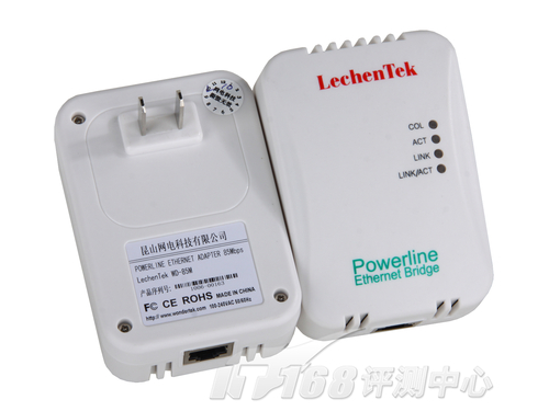 用电线上网! LechenTek 85M电力猫评测