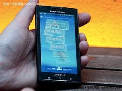 1GHz高频 索爱X10大屏智能机超值价2650