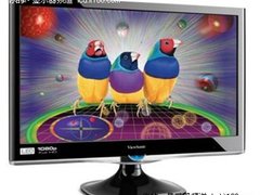 2ms+17mm超薄 优派VX2450wm-LED最环保