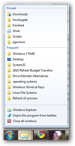 十一个Windows 7全局热键