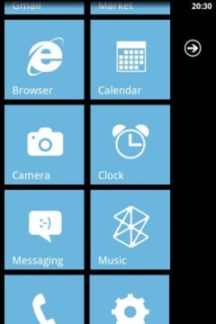 里程碑上跑WP7？Android主题软件很给力