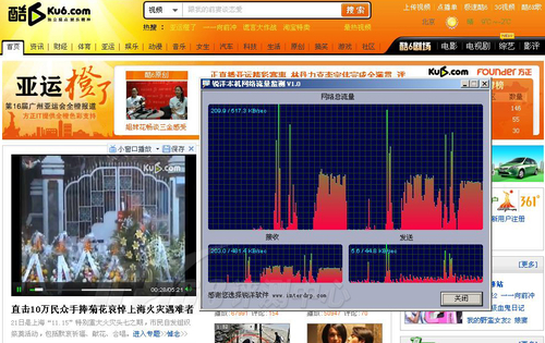 网讯V6下载速度及传输性能测试