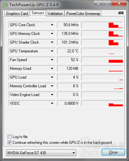 GPU-Z 0.4.9发布 支持GeForce GTX 570