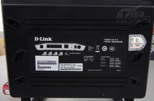 D-LINK劲路由外观及内部构造揭秘