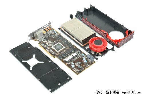 XFX讯景 HD6970公版拆解