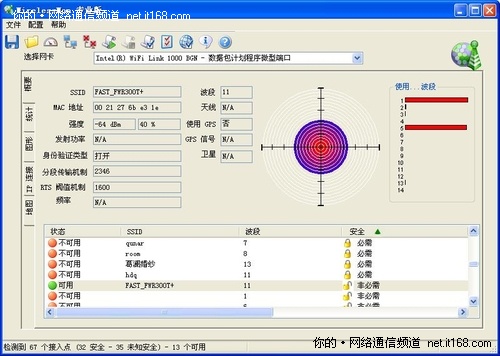 无线信号强度测试