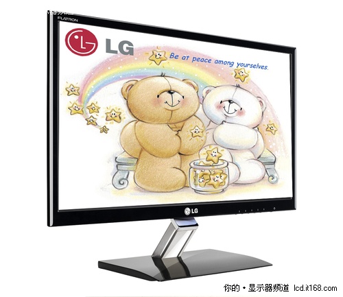 水晶底座+超薄机身 LG E2260T销量火爆