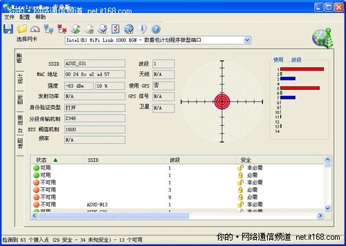 无线信号强度测试