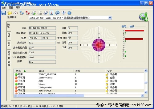 无线信号强度测试