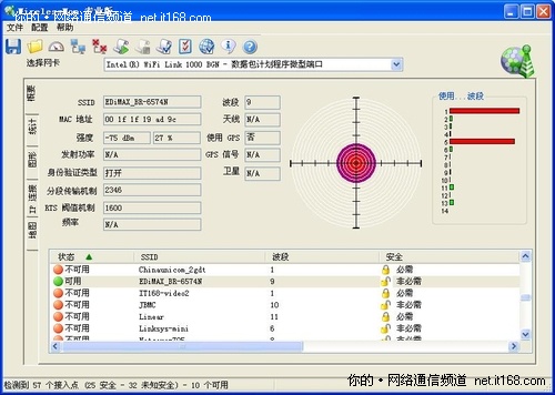 无线信号强度测试