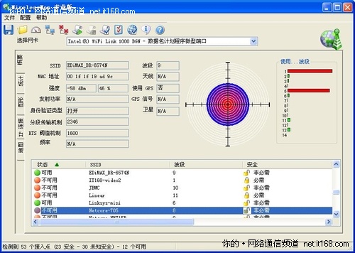 无线信号强度测试