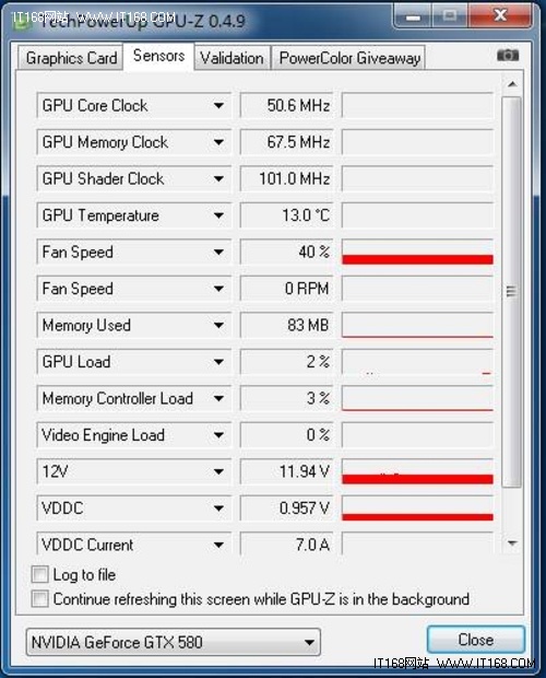 GTX580载i7平台 满载42度芯睿SP23实测