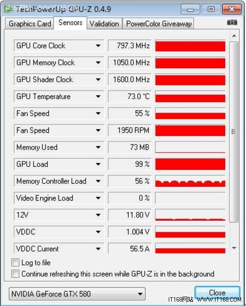 GTX580载i7平台 满载42度芯睿SP23实测