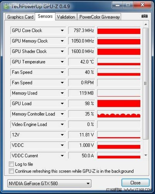 GTX580载i7平台 满载42度芯睿SP23实测