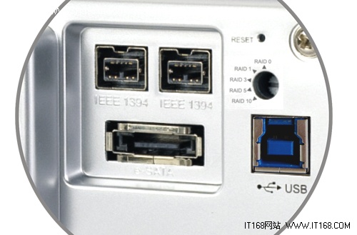 USB3.0+1394+eSATA铁威马F4830闪亮登场