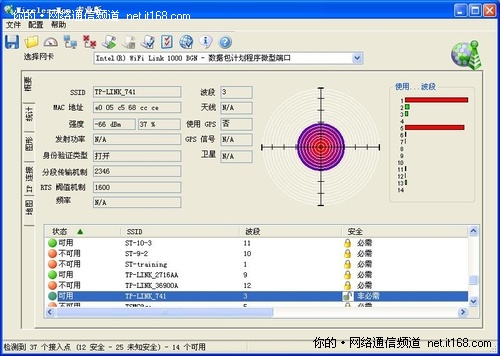 无线信号强度测试