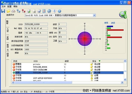 无线信号强度测试