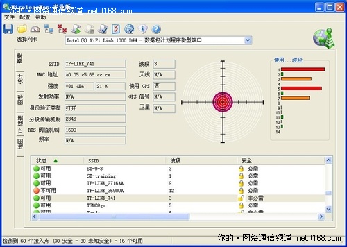 无线信号强度测试