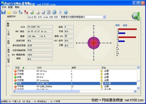 无线信号强度测试