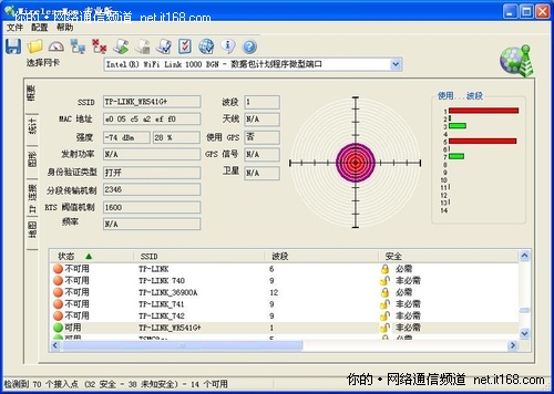 无线信号强度测试