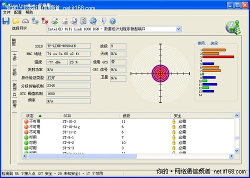 无线信号强度测试