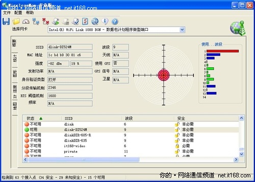 无线信号强度测试