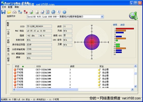 无线信号强度测试