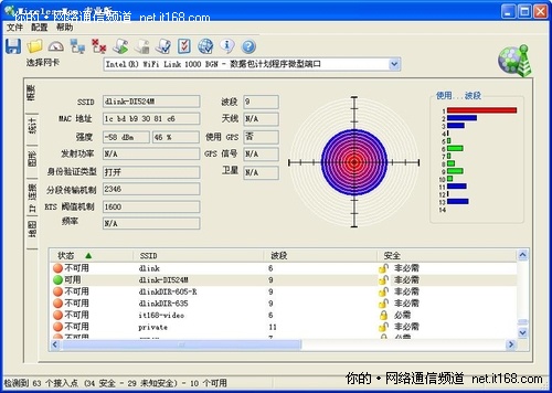 无线信号强度测试