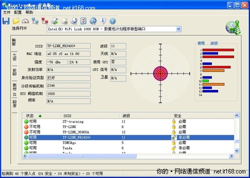 无线信号强度测试