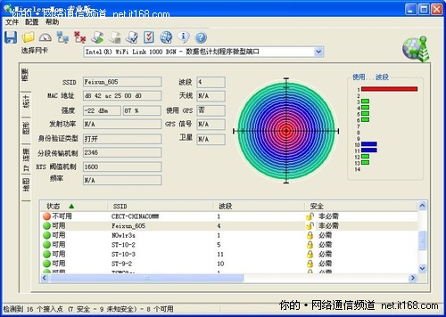 无线信号强度测试