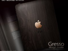 史上最奢华版iPad： 18K黄金+最贵木材