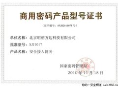 安元移动安全接入网关 打造3G网络安全
