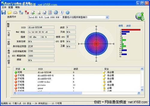 无线信号强度测试