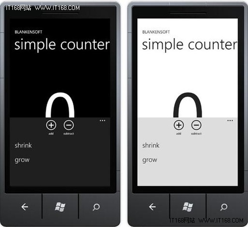 Windows Phone 7 開發之：工具欄