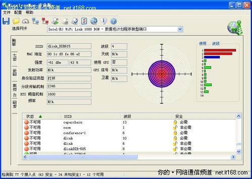 无线信号强度测试