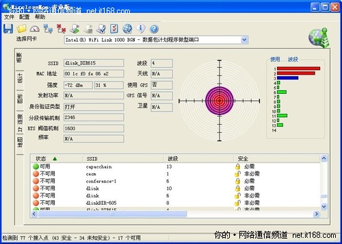 无线信号强度测试