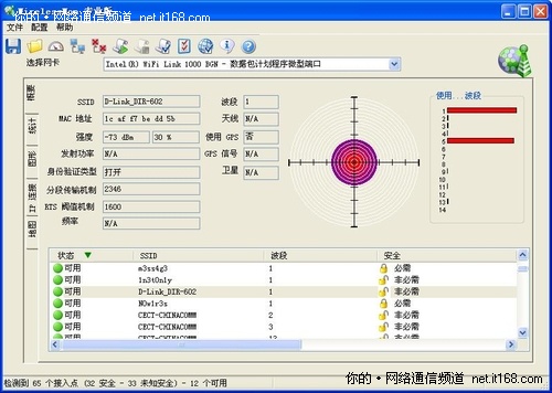 无线信号强度测试