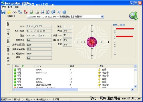 无线信号强度测试