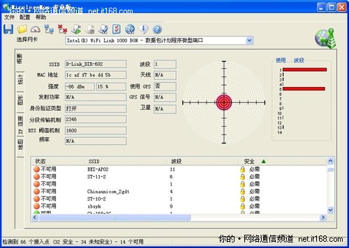 无线信号强度测试