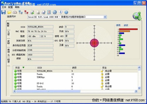 无线信号强度测试