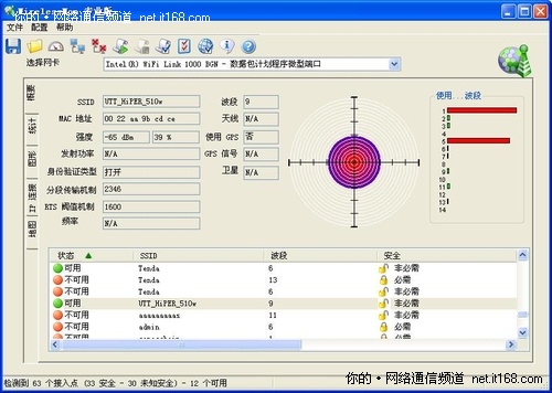 无线信号强度测试