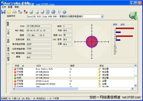 无线信号强度测试