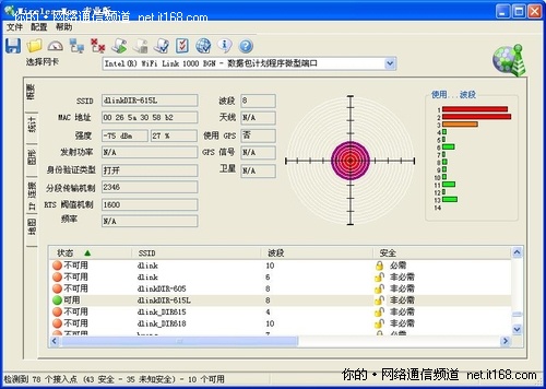 无线信号强度测试