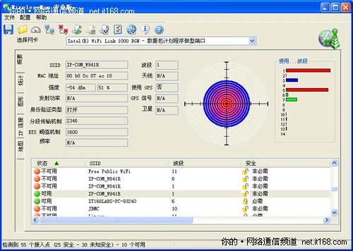 无线信号强度测试